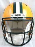 Brett Favre Signed Packers F/S Speed Authentic Helmet- Beckett W Hologram *Black