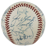 1999 Yankees (30) Rivera Torre Clemens Signed WS Logo Oml Baseball JSA #YY79096