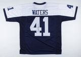 Charlie Waters Signed Dallas Cowboys Throwback Jersey (JSA COA) 3xPro Bowl D.B.