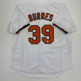 Autographed/Signed Corbin Burnes Baltimore White Baseball Jersey Beckett BAS COA