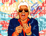 RIC FLAIR AUTOGRAPHED SIGNED 8X10 PHOTO WWE JSA STOCK #228788