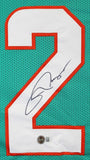 Jordan Poyer Signed Miami Dolphins Jersey (Beckett) Starting Strong Safety