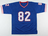 Don Beebe Signed Bills Jersey (Beckett COA) Buffalo Wide Receiver (1989-1994)