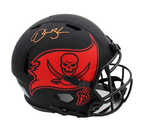 Derrick Brooks Signed Tampa Bay Buccaneers Speed Authentic Eclipse NFL Helmet