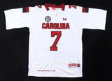 Jadeveon Clowney Signed Under Armor South Carolina Gamecocks Jersey (Beckett) LB