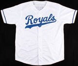 Bret Saberhagen Signed Royals Jersey (JSA COA) 1985 World Series Champ & MVP