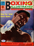 Buster Mathis Autographed Signed Boxing Illustrated Magazine Cover PSA S47257