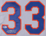 Matt Harvey Signed Mets Jersey / New York Met 2012-2018 (Beckett COA) Starter