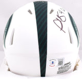 Plaxico Burress Signed Michigan State Speed Mini Helmet w/Go State-BeckettW Holo