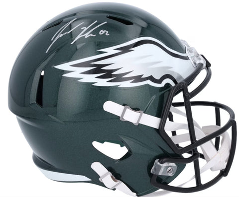 Jason Kelce Autographed Philadelphia Eagles Full Size Speed Helmet Fanatics