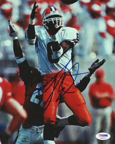 Brandon Lloyd Autographed 8x10 Photo Illinois Fighting Illini PSA/DNA #S35510