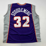 Autographed/Signed Amare Stoudemire Phoenix Purple Jersey Beckett BAS COA