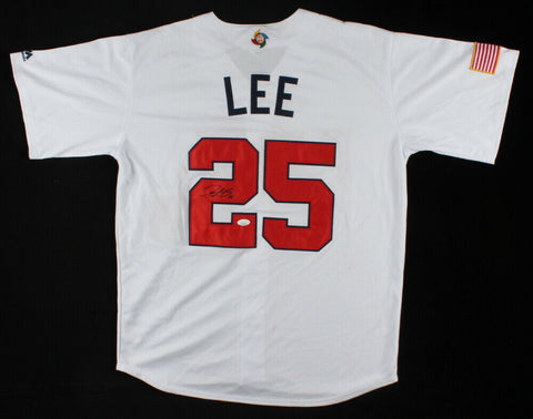 Derrek Lee Signed Team USA Custom Style Jersey (JSA Holo) Cubs 1st Baseman