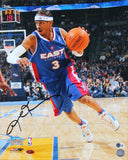 76ers Allen Iverson Authentic Signed 16x20 Framed Photo Autographed BAS #BR84196