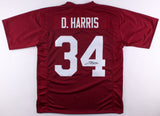 Damien Harris Signed Alabama Crimson Tide Jersey (JSA COA) 2 time SEC Champion