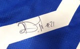 Seattle Seahawks Devon Witherspoon Autographed Blue Jersey MCS Holo #89505