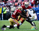 Patrick Willis Signed San Francisco 49ers Tackle 8x10 Photo- Beckett W Hologram