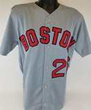 Wade Boggs Signed Boston Red Sox Gray Jersey (JSA COA) 12xAll-Star (1985-1996)