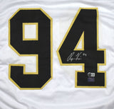 Ryan Kerrigan Autographed White College Style Jersey- Beckett W Hologram *Silver