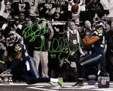 RICHARD SHERMAN & MALCOLM SMITH AUTOGRAPHED SIGNED 8X10 PHOTO THE TIP RS 85972