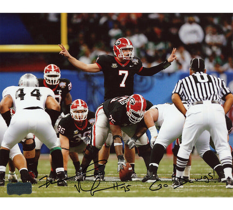 Fernando Valasco Signed Georgia Bulldogs Unframed 8x10 NCAA Photo with "Go Dawgs