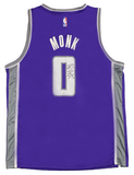 Malik Monk Autographed Sacramento Kings Fanatics Jersey JSA Witnessed