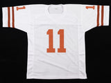 Derrick Johnson Signed Texas Longhorns Jersey (JSA COA) K. C. Chiefs Linebacker