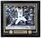 Paul Skenes Signed Framed 16x20 Pittsburgh Pirates Photo MLB Hologram