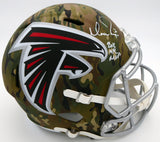 MATT RYAN AUTO FALCONS CAMO FULL SIZE SPEED HELMET 2016 NFL MVP BECKETT 194407