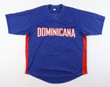 Jose Reyes Signed Dominican Republic Baseball Classic Jersey (JSA COA) Mets S.S.