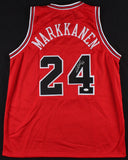 Lauri Markkanen Signed Bulls Jersey (JSA COA) Chicago Power Forward / U Arizona