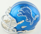 David Montgomery Signed Detroit Lions Speed Mini Helmet (Beckett) Iowa State R.B