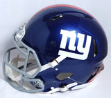 Michael Strahan Autographed Giants F/S Speed Authentic Helmet-Beckett W Holo