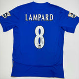 Autographed/Signed Frank Lampard Chelsea FC Blue Soccer Futbol Jersey BAS COA