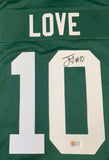 Jordan Love Autographed Green Bay Packers Nike Game Football Jersey Beckett COA