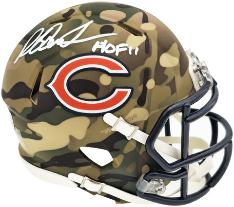 RICHARD DENT AUTOGRAPHED BEARS CAMO SPEED MINI HELMET HOF 11 BECKETT 230261