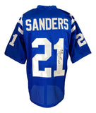 Bob Sanders Indianapolis Signed Blue Football Jersey Sports Integrity