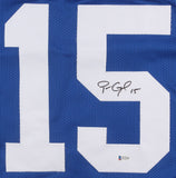 Parris Campbell Signed Indianapolis Colts Jersey (Beckett COA) 2019 2nd Rd Pck