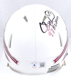 Charlie Ward Signed Florida State White Speed Mini Helmet w/93 Heisman-Beckett W