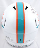 Ricky Williams Signed Dolphins F/S Speed Helmet SWED - Beckett W Hologram *Black