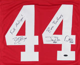 Ohio State Buckeyes Signed Jersey Inscribed "F*** Michigan!" & "Boren Brothers"