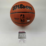 Autographed/Signed Dominique Wilkins Hawks Full Size Wilson Basketball JSA COA