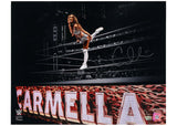 Carmella Autographed WWE Ring Entrance On Ropes 16" x 20" Photograph Fanatics