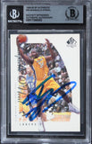 Lakers Shaquille O'Neal Authentic Signed 1999 SP Authentic #39 Card BAS Slabbed