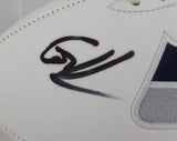 Cortez Kennedy Autographed Signed Seahawks White Logo Football MCS Holo #37712