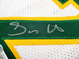 SEATTLE SUPERSONICS GARY PAYTON AUTOGRAPHED WHITE JERSEY BECKETT BAS QR 203420