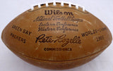 1966 Packers Autographed Football 48 Sigs Lombardi Starr Super Bowl I Beckett