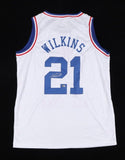 Dominique Wilkins Signed 1987 All Star Game Jersey (Steiner) Atlanta Hawks Frwrd