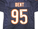 BEARS RICHARD DENT AUTOGRAPHED BLUE JERSEY "MVP XX" BECKETT WITNESS 231049