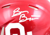 Brian Bosworth Autographed Oklahoma Sooners Speed Mini Helmet - Beckett W Holo